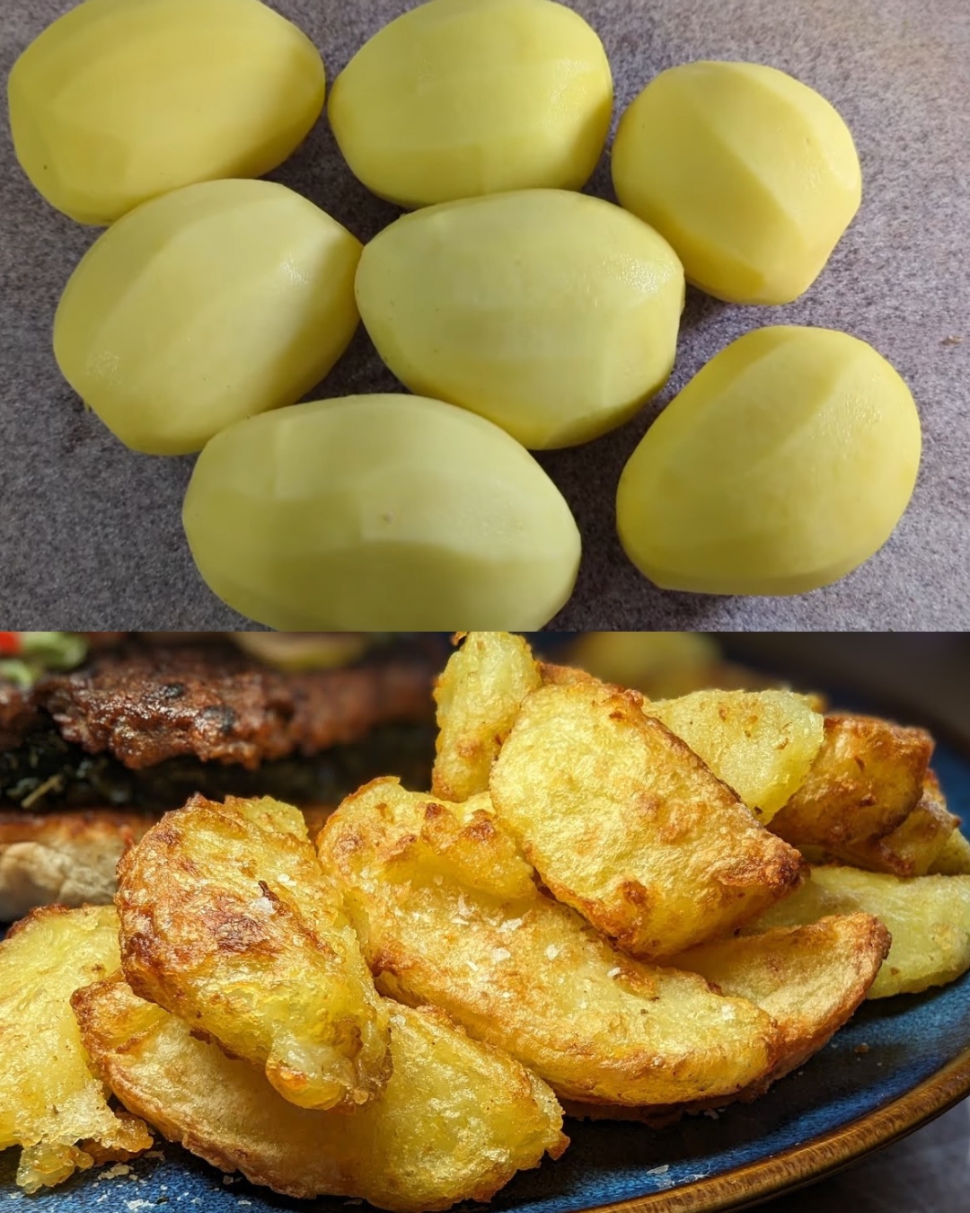 Crispy Air-Fried Potato Delight - Greenku Recipes