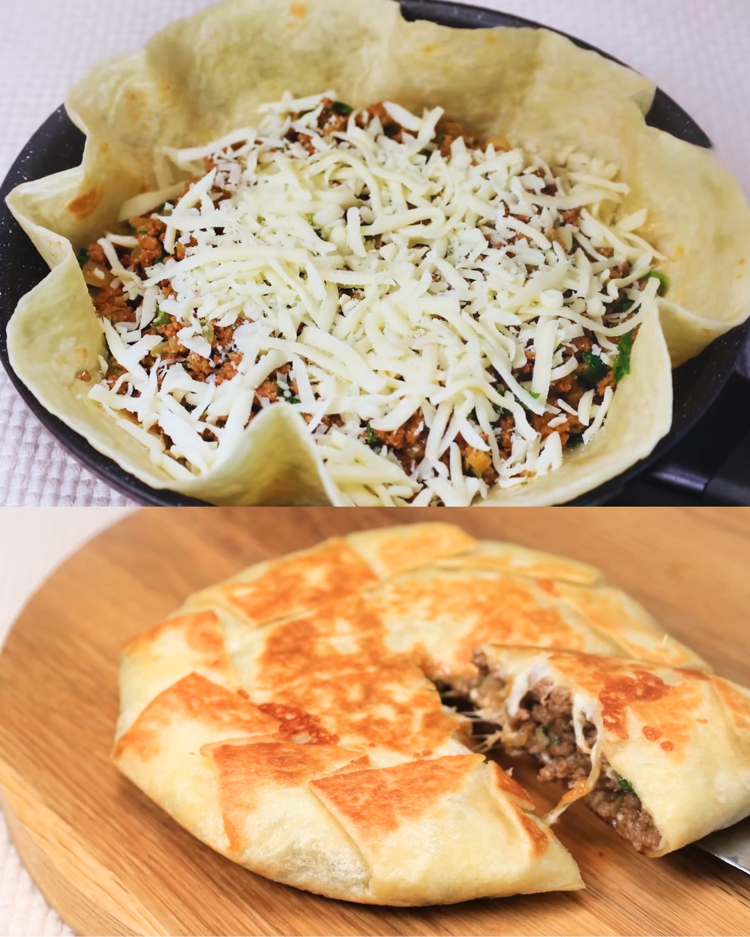 Crispy Beef Tortilla- A Wonderful Delight - Greenku Recipes