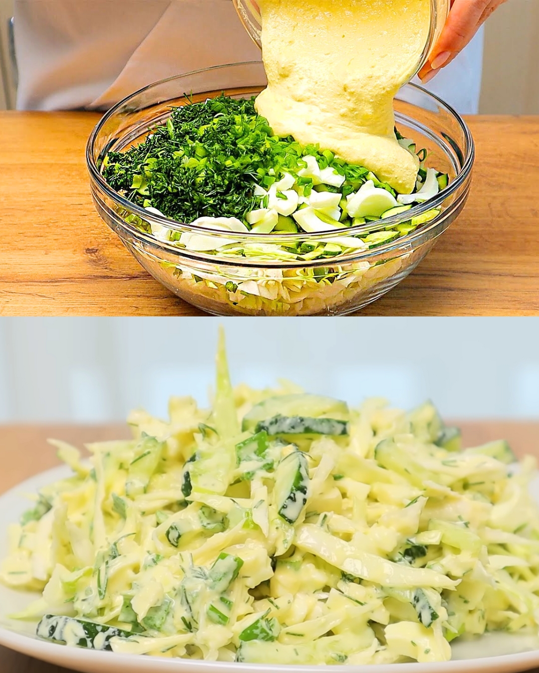 Cabbage and Egg Salad - Greenku Recipes