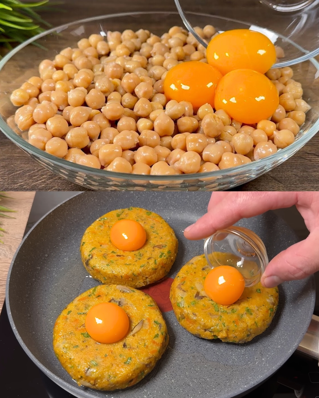 Savory Chickpea and Veggie Medley with Eggs: A Protein-Packed ...