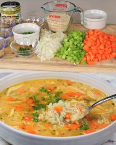 Chicken and Rice Soup Recipe - Greenku Recipes