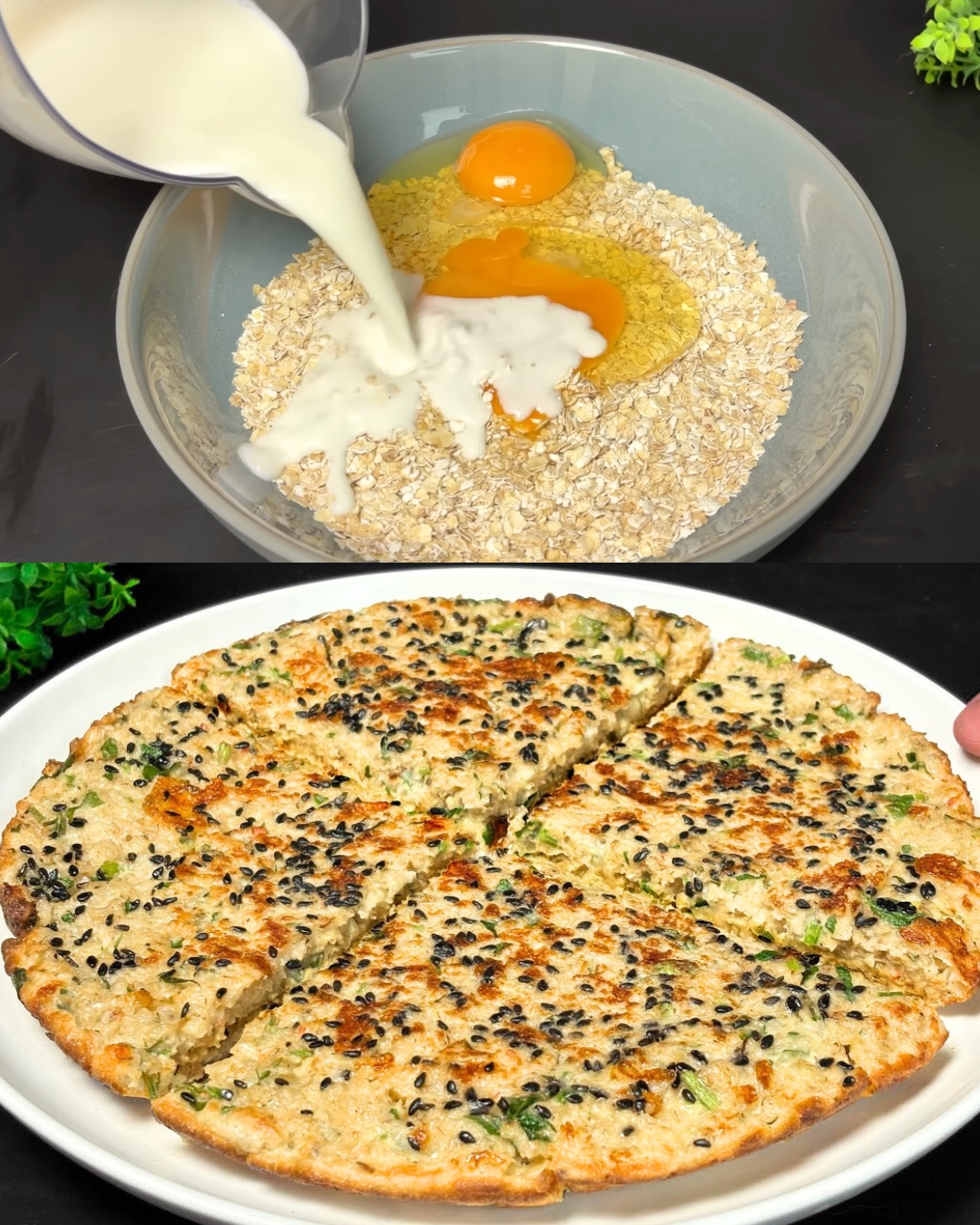 Healthy Oatmeal And Cheese Pancakes - Greenku Recipes