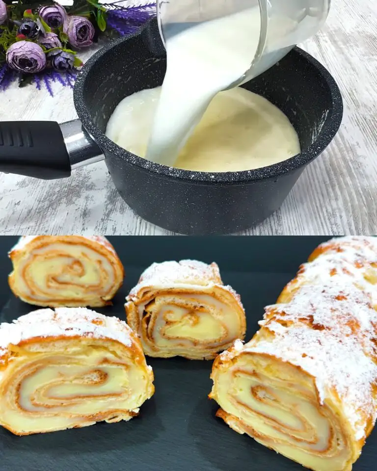 Creamy Custard Cake Roll Recipe - Greenku Recipes