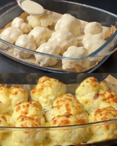 Cauliflower Gratin with Creamy Cheese Sauce and Yogurt Dip - Greenku ...